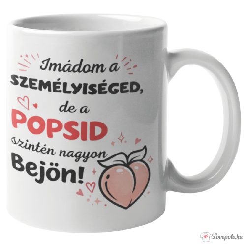 Imádom a személyiségedet bögre