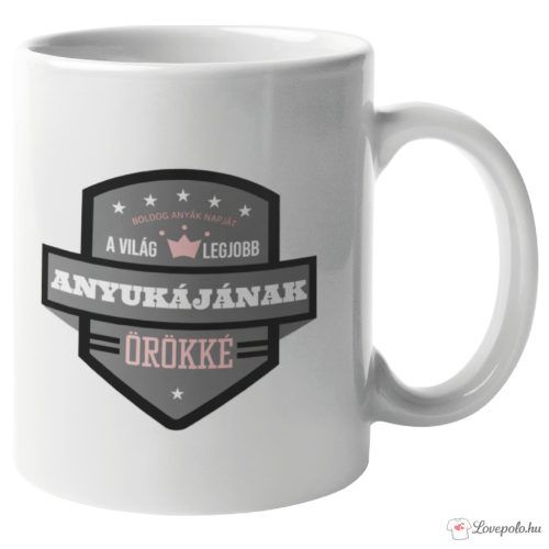 A világ legjobb anyukája bögre