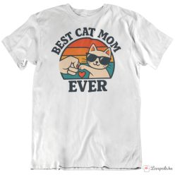 Best Cat Mom póló