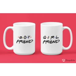 Boyfriend, Girlfriend páros bögrék
