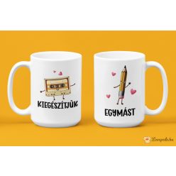 Kiegészítjük egymást páros bögrék