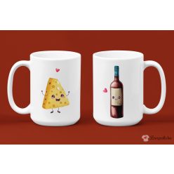 Bor és sajt páros bögrék